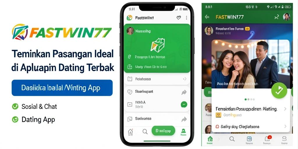 Tampilan antarmuka FASTWIN77 yang modern dan menarik.