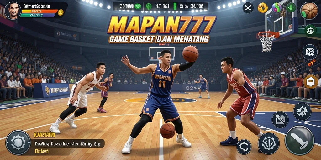 Antarmuka menarik dengan fungsi basket yang intuitif dan responsif.
